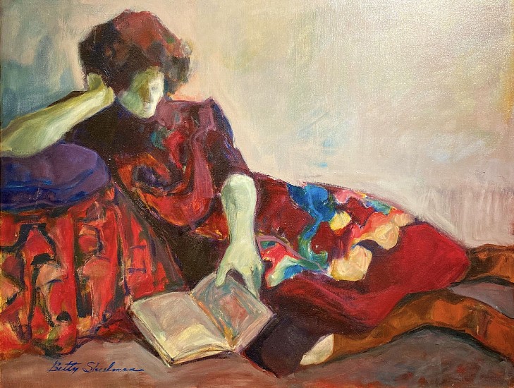 Betty Shulman, Lady Reading
Oil on Canvas