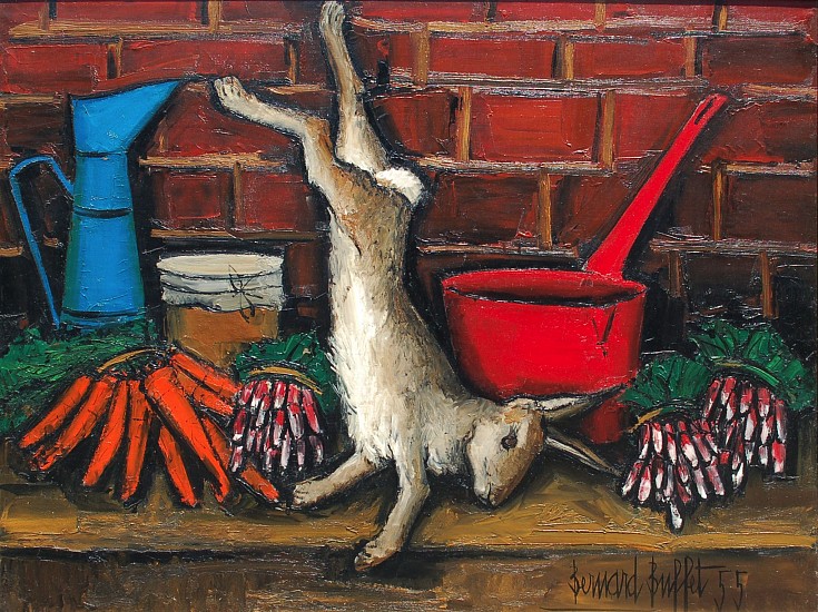 Bernard Buffet, Le Lapin
1955, Oil on Canvas