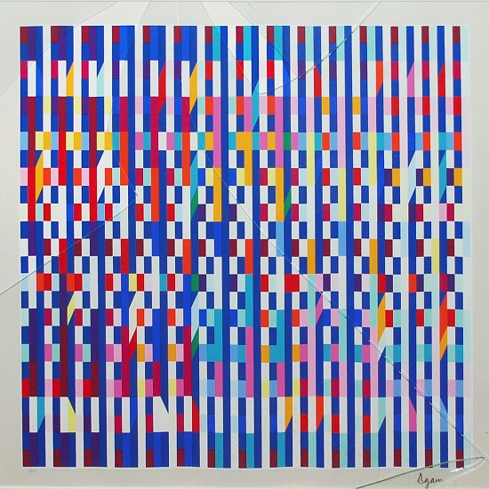 Yaacov Gipstein Agam, Abstract Composition
Serigraph