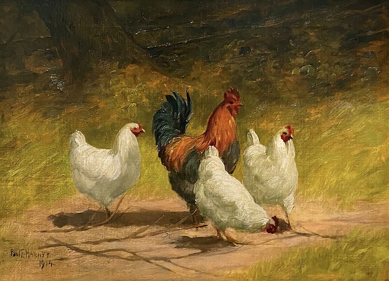 Paul Harney, Chickens
1914, Oil on Canvas