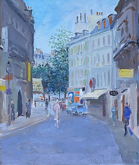 Stokely Webster, Paris Street Scene (Rue Duroc)
Oil on Canvas