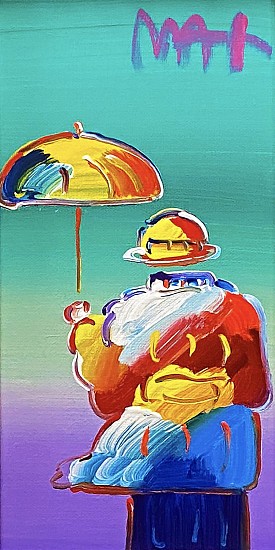 Peter Max, Umbrella Man
Acrylic on Canvas