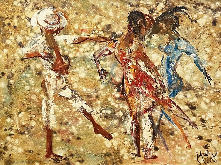 John Uht, Dancers
Oil on Canvas