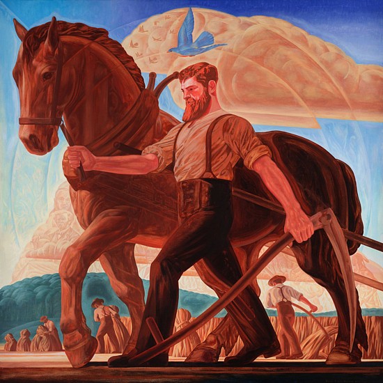 Bryan Haynes, Midwestern Character
Acrylic on Board