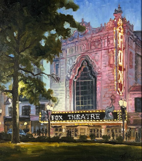 Irek Szelag, Fox Theater Lights
Oil on Canvas