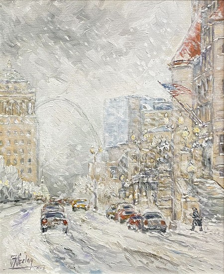 Irek Szelag, Union Station, Winter
Oil on Canvas