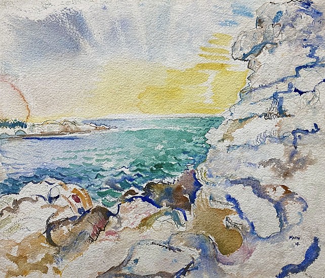 John Marin, West Point Maine
1915, Watercolor on Paper