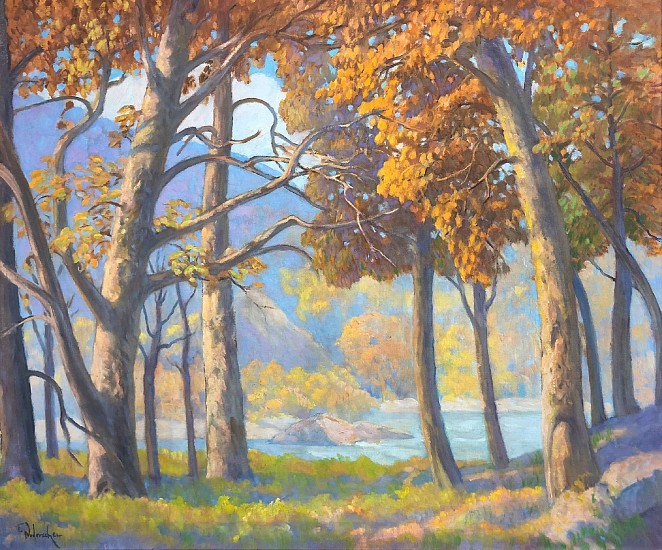 Frank B Nuderscher, Autumn in the Ozarks
Oil on Canvas