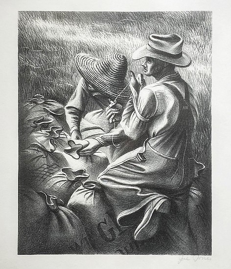 Joe Jones, Missouri Wheat Farmers
1930, Lithograph