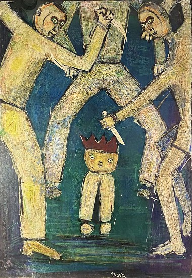 Ernest Tino Trova, Untitled
1948, Oil on Masonite