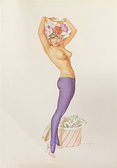 Alberto Vargas, Purple Tights, from A Playboy Portfolio
Poster