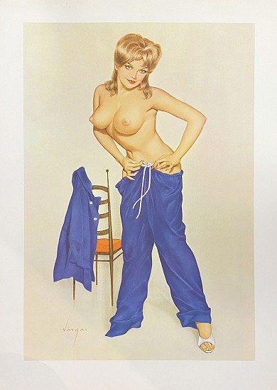 Alberto Vargas, Silk Pajamas, from A Playboy Portfolio
Poster