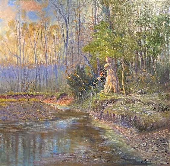 Joseph Orr, Woodland Secrets
Acrylic on Canvas