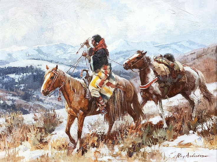Roy Andersen, Old High Country Woman
Oil on Canvas