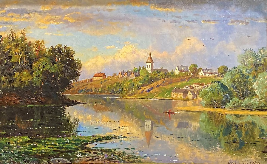 Edmund Darch Lewis, Along the Susquehanna River
1871, Oil on Canvas