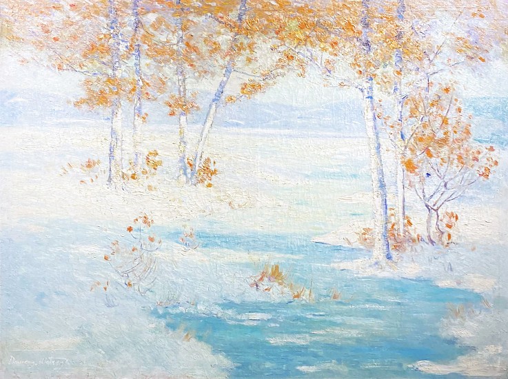 Dawson Dawson-Watson, Winter Landscape
Oil on Canvas
