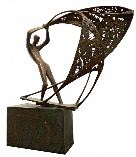 Ursula Förster, Fischer mit Netzen (Fisherman with Nets)
1960, Bronze