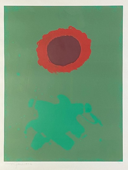 Adolph Gottlieb, Chrome Green
1972, Silkscreen