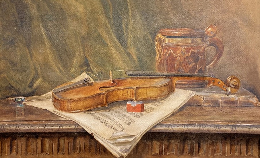 Claude Raguetcoast Hirst, The Broken Fiddle
Watercolor