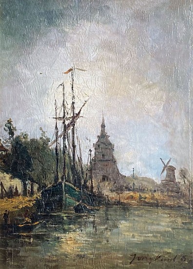 Johann Barthold Jongkind, Fishing Boats
1867, Oil on Canvas