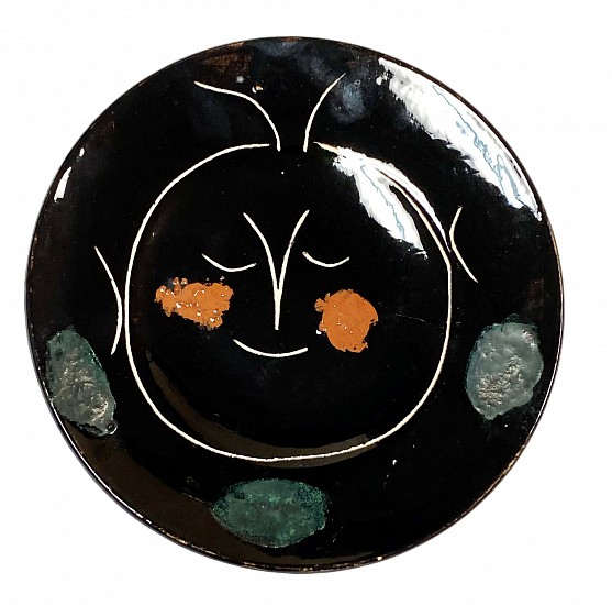 Pablo Picasso, Service visage noir, Plate A
1948, Madoura Ceramic Plate