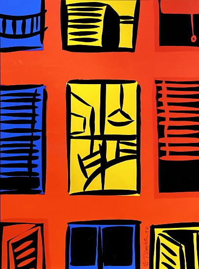 Tom Slaughter, New York Day
1992, Color Silkscreen