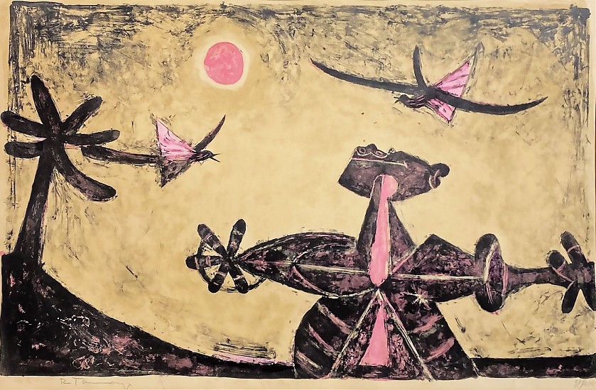 Rufino Tamayo, Observador de parajas
1950, Color Lithograph