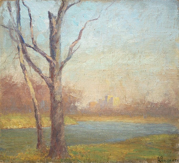 Angelo Corrubia, Forest Park
Oil on Board