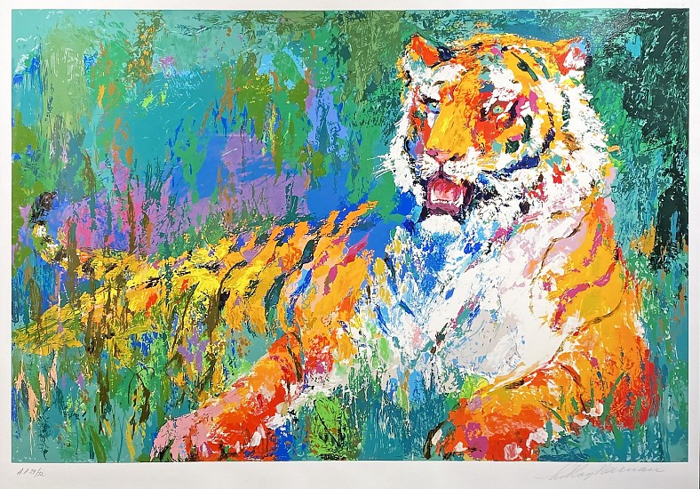 Leroy Neiman, Resting Tiger
2008, Serigraph