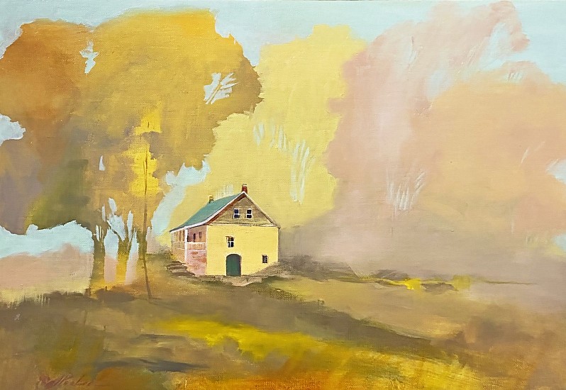 Joan Parker, Herman in the Fall #3
Oil on Canvas