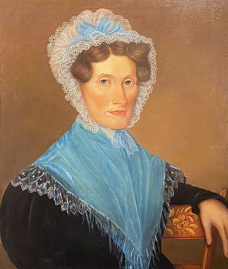 George Caleb Bingham, Portrait of Mrs. Jacob Fortney Wyan
1835, Oil on Canvas