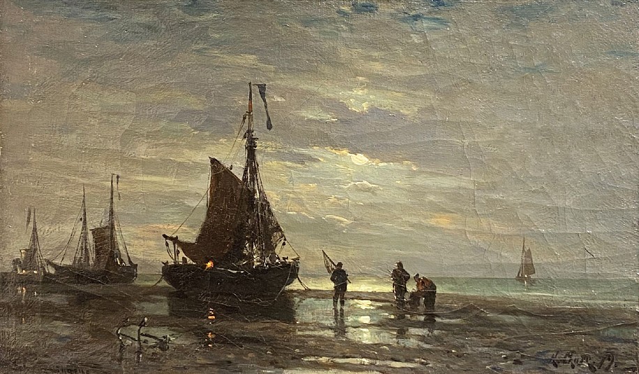 Harry Chase, Dutch Coast Scene
1879, Oil on Canvas