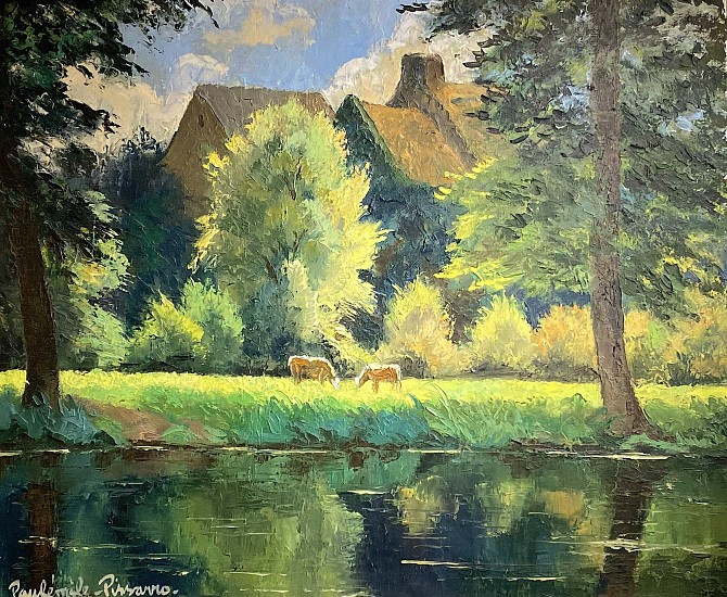 Paul-Émile Pissarro, L'orne de prairie au soleil
Oil on Canvas