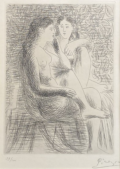 Pablo Picasso, Deux Nus Assis
Engraving