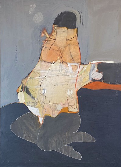 Ernest Tino Trova, Seated Figure
Oil on Canvas