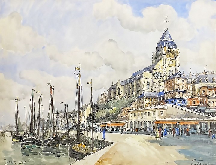 Frank William Boggs, Le Triport
Watercolor