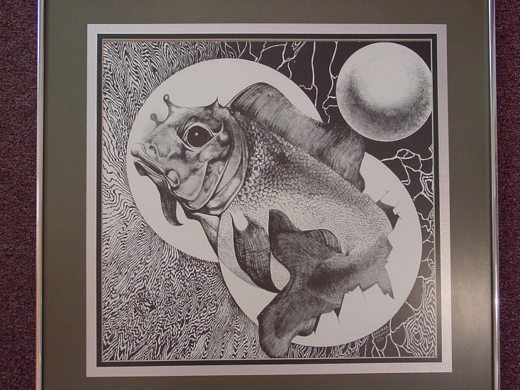 Siegfried Gerhard Reinhardt, Fish
1956, Color Print