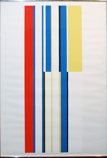 Iiya Bolotowsky, Vertical Stripes
Lithograph