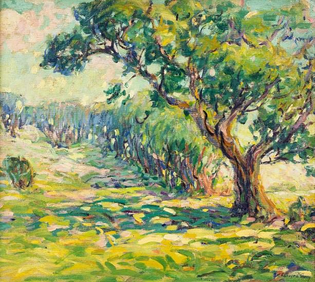 Kathryn Cherry, Olive Orchard, California
Oil on Board