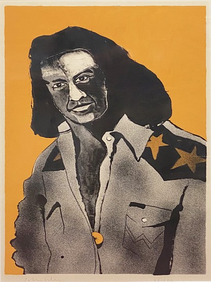 Fritz Scholder, Artist at Forty as a Buffalo
1977, Serigraph