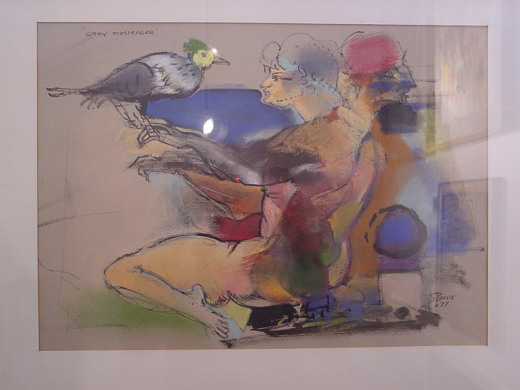 Edward Boccia, Gray Messenger
1977, Pastel