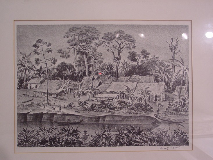 Arthur Dehn, Venezuelan Village
Lithograph