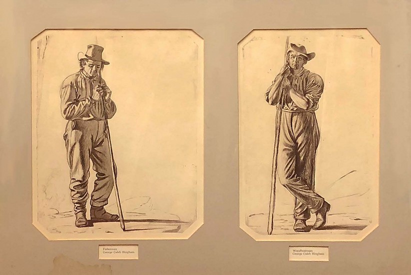 George Caleb Bingham, Boatmen, Bank Limited Edition Printings
Lithograph