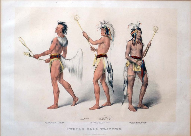 George Catlin, Indian Ball Players
Lithograph