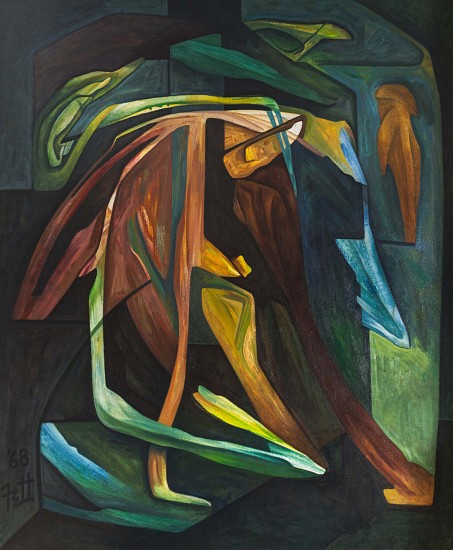 William Fett, Mexico City
1968, Oil on Canvas