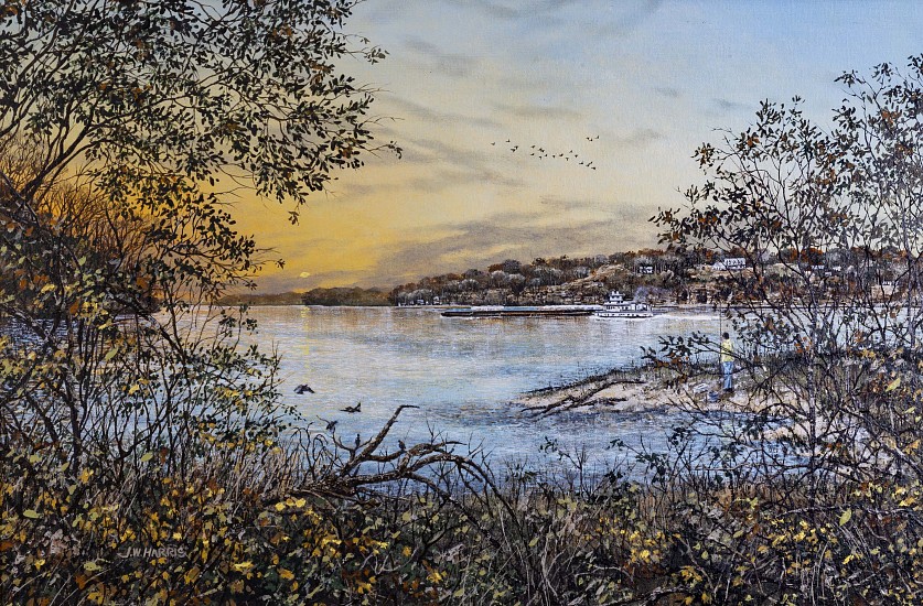 James Harris, Missouri Backwater
Oil on Canvas