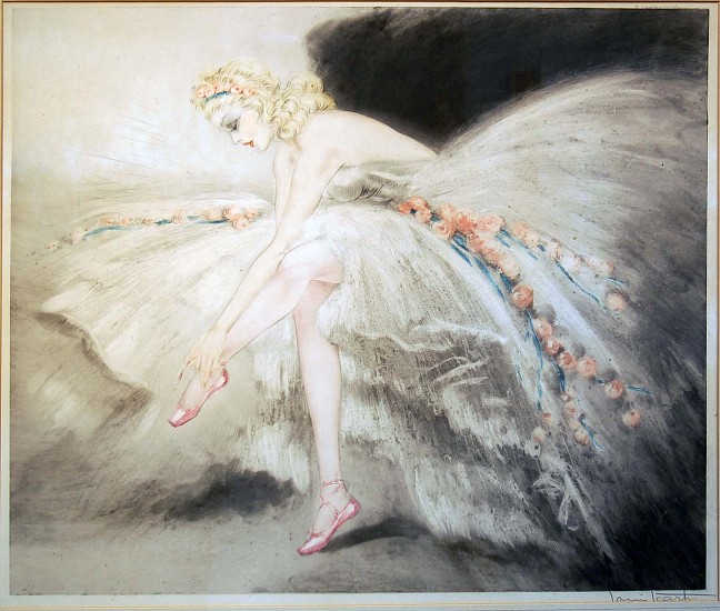 Louis Icart, Fair Dancer
1839, Aquatint Engraving