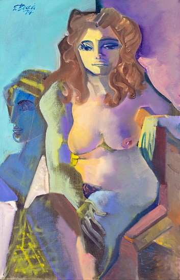 Edward Boccia, In Anticipation of Summer
1974, Oil on Canvas