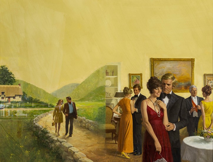 Bob Berran, The Royal Box
Gouache