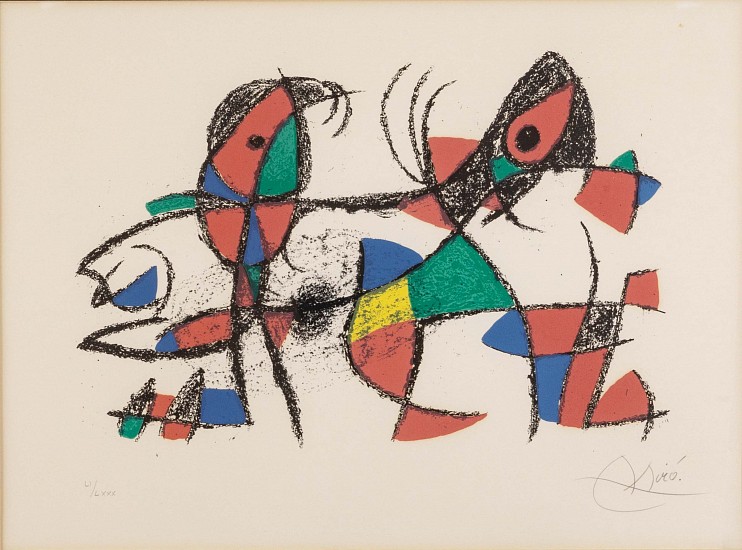 Joan Miro, Plate X, from Litho II
1975, Lithograph